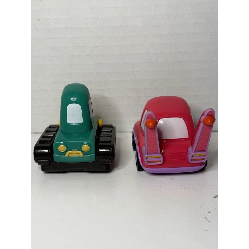 VTech Go Go Smart Wheels Ben Bulldozer & Frannie Pink Car Lot 2